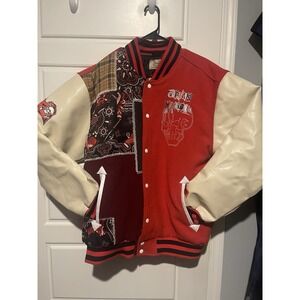 Tampa Bay Buccaneers Brand X Varsity Jacket Wool Size 3XL